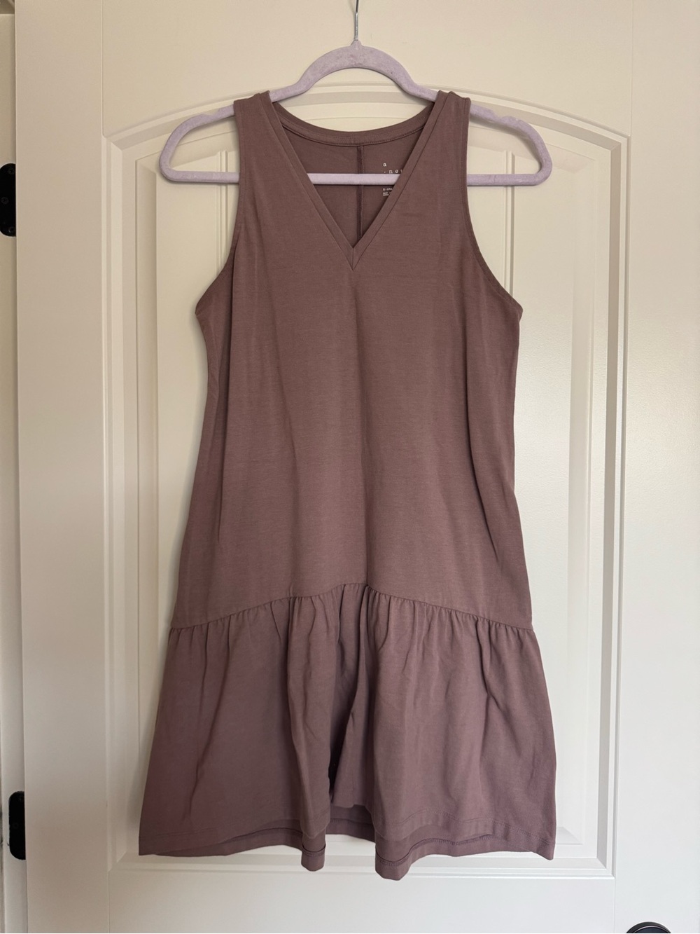 a new day Mauve Tank Tiered Mini Dress